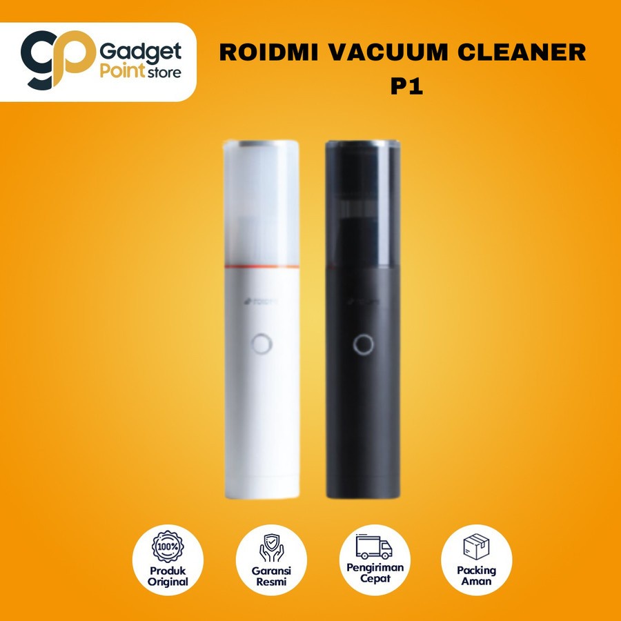 Roidmi Cordless Vacuum Cleaner P1 | Vacuum Cleaner Mini | Vacuum Cleaner Mobil - Garansi Resmi TAM