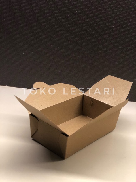 Box Kraft Lunchbox Exclusive untuk cafe
