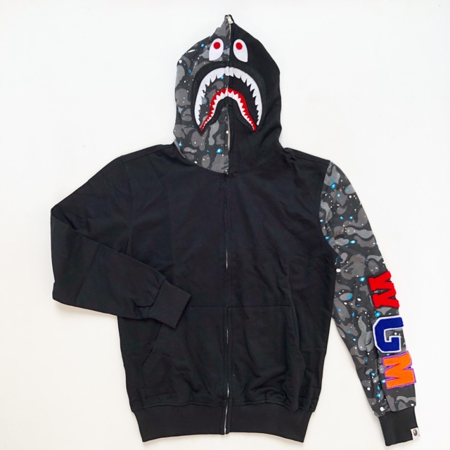 jaket hoodie bape