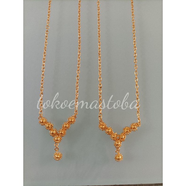 ACC kalung matahari/kalung emas wanita/kalung emas 24k 99.9% /kalung emas toba 10gr