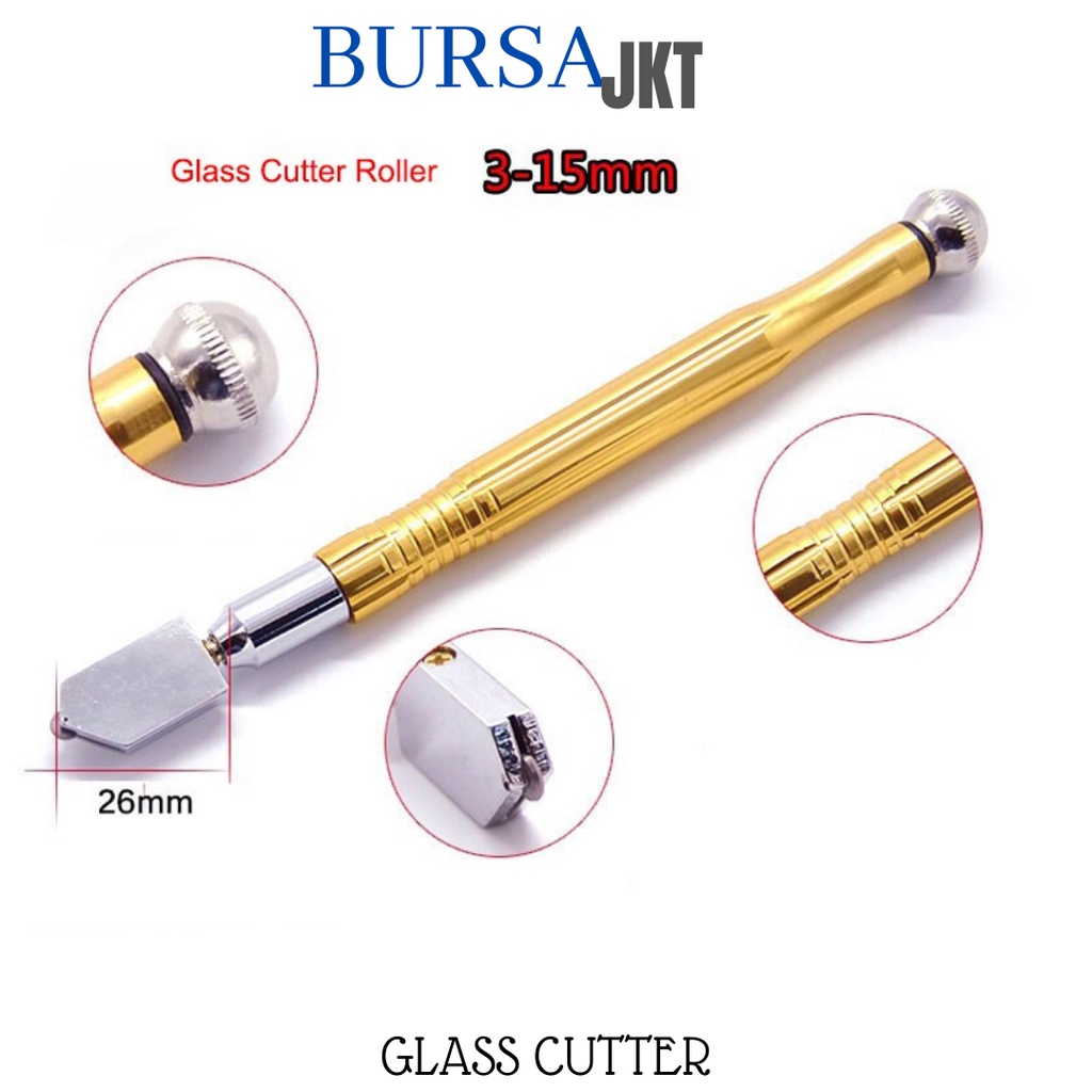 PISAU CUTTER POTONG KERAMIK UBIN KACA BESI GAGANG CUTTING OIL GLASS