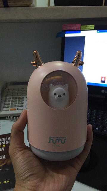 Ultrasonic Humidifier - Air Diffuser Pelembab Udara Difuser Karakter - Minyak Aromatherapy Oil