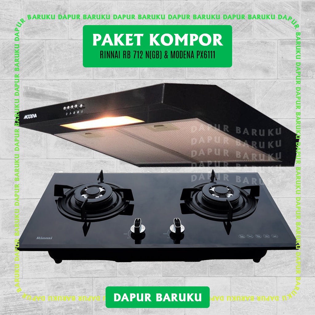 Jual Paket Kompor Tanam Rinnai Rb N Gb Cooking Hood Modena Px Shopee Indonesia