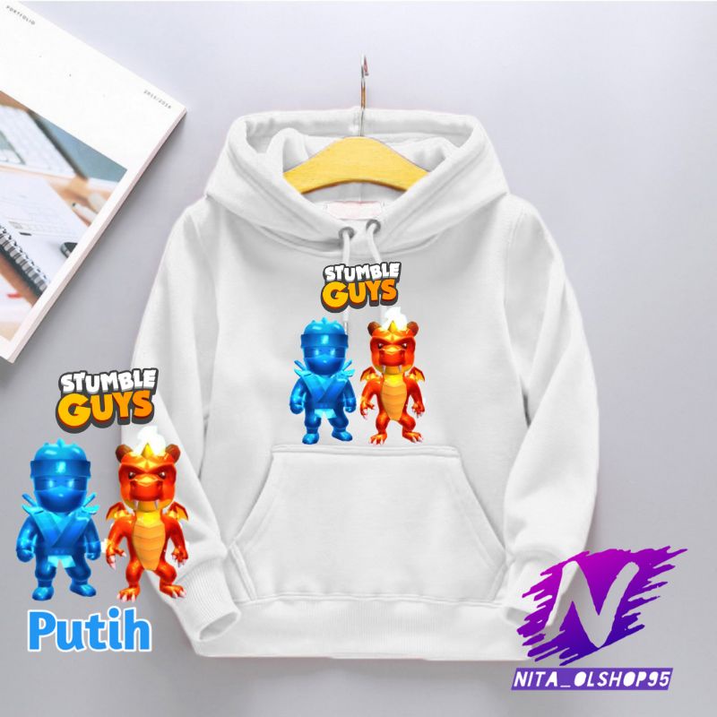 hoodie  stumble guys ninja dragon hoodie anak stumble guys ninja dan dragon spesial