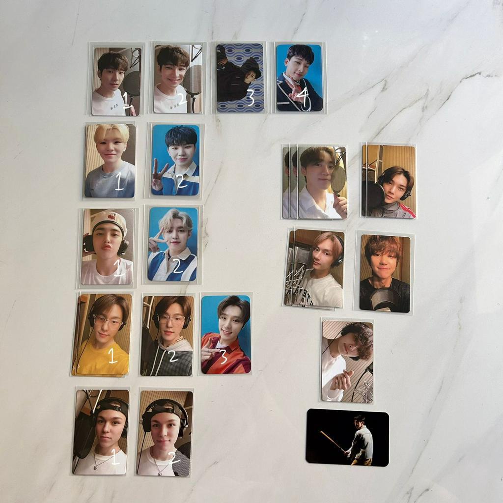 Photocard Seventeen Semicolon Mingyu Scoups Jeonghan