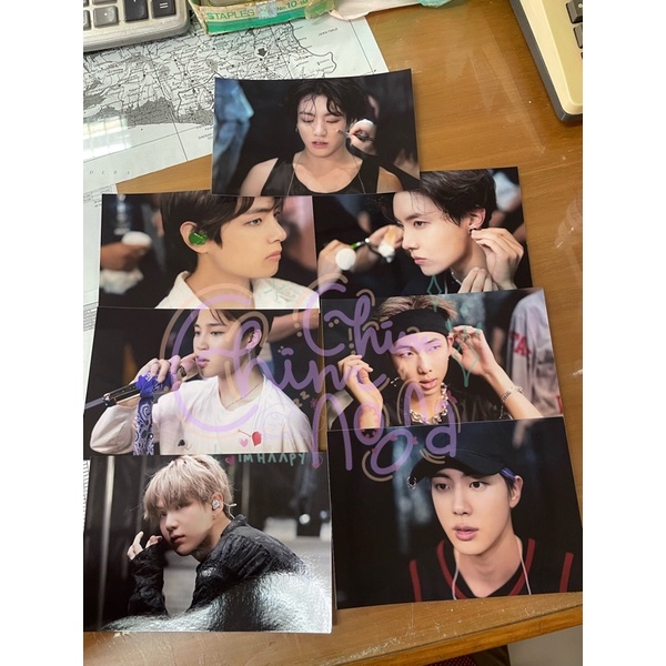 PHOTOCARD / POSTCARD SET BLURAY MEMORIES 2019 BTS / BANGTAN