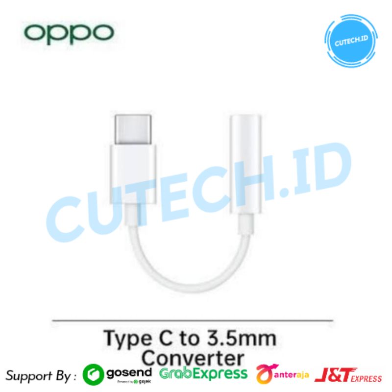 OPPO CONVERTER TYPE C TO JACK 3.5mm AUDIO / CONVERTER TYPE C