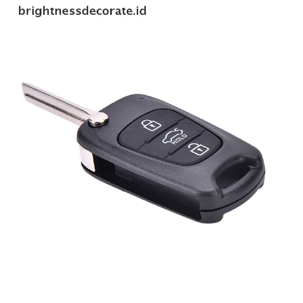 Case Remote Kunci Pengganti Model Flip Untuk Kia Rondo Sportage Soul Rio 3b S161C