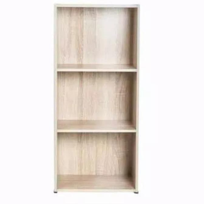 ZYO Rak Lemari Kayu 3 Susun Serbaguna Baju Mainan Pajangan Dapur TV