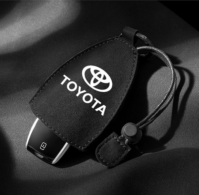 Suede Car key bag Universal fob for Toyota Car Key Case