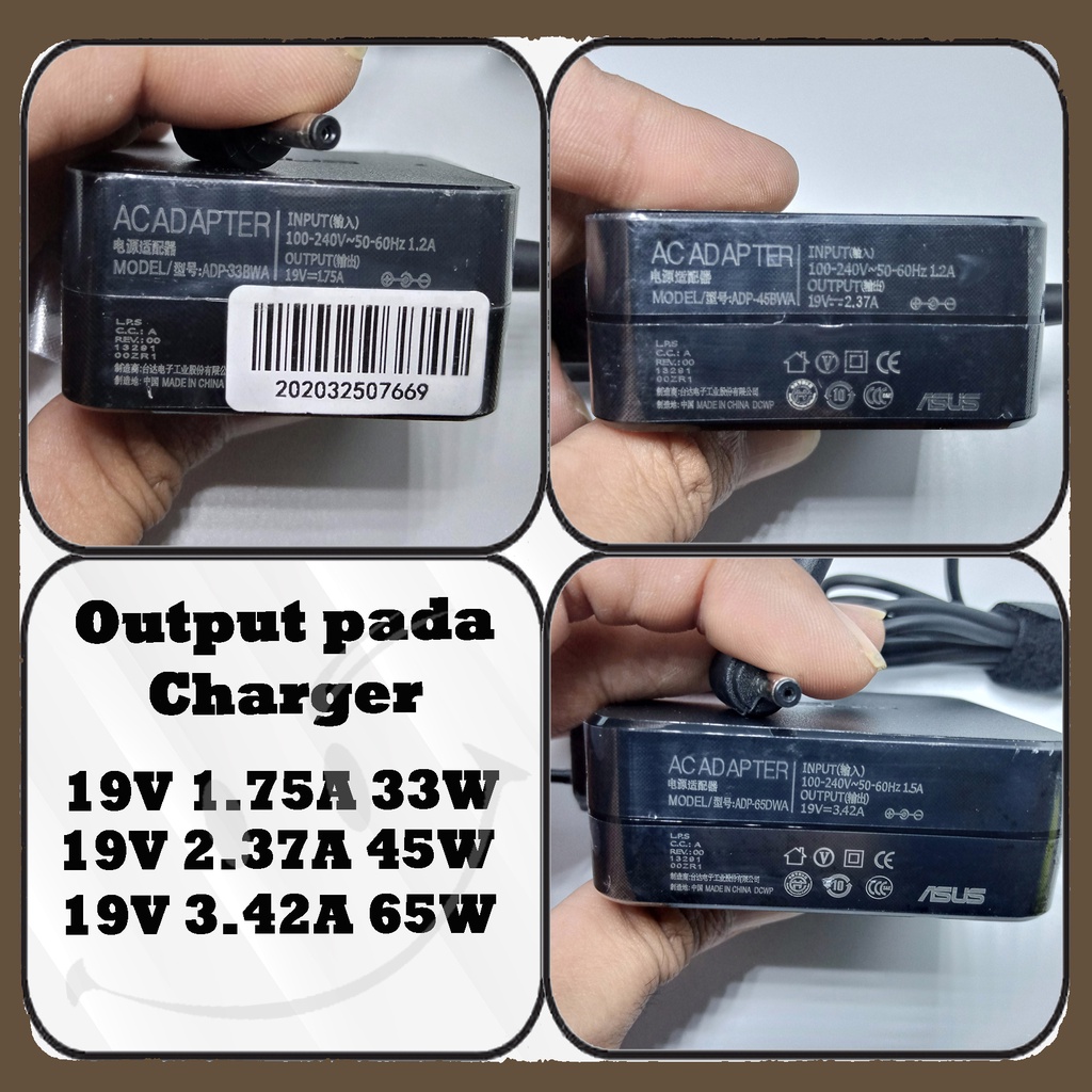 Charger Laptop Asus Vivobook A407M A407U A407MA A407UA