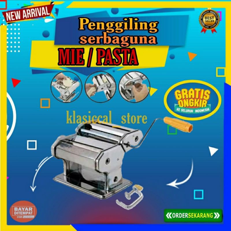 Gilingan mie pasta pisang molen alat penggiling portable MTJ-1 Multifungsi Terlaris