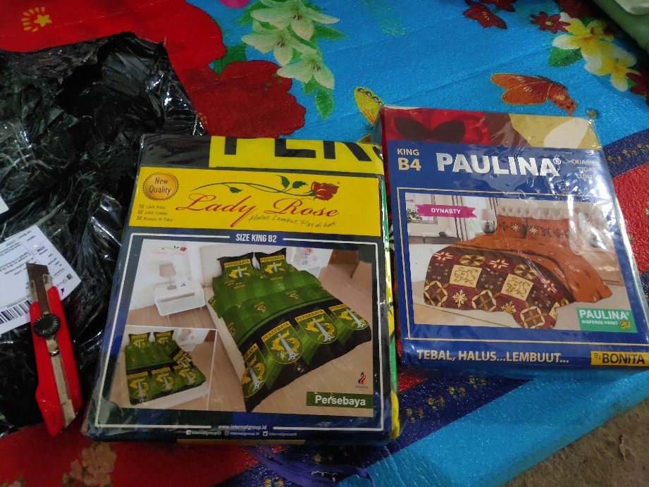 Sprei Lady Rose Persebaya 180x200