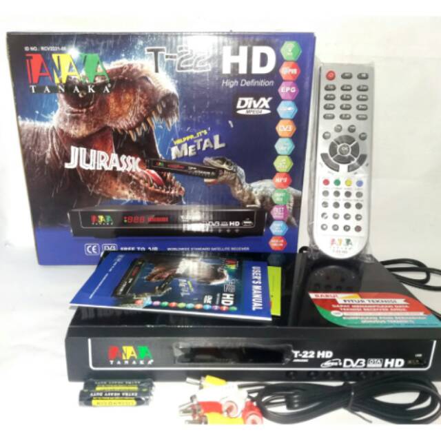 Receiver tanaka T-22 HD k5S JURASSIC METAL casing body besi