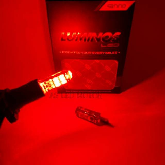 LAMPU LED MERAH LUMINOS T10 | LAMPU SENJA DAN KOTA LED T10