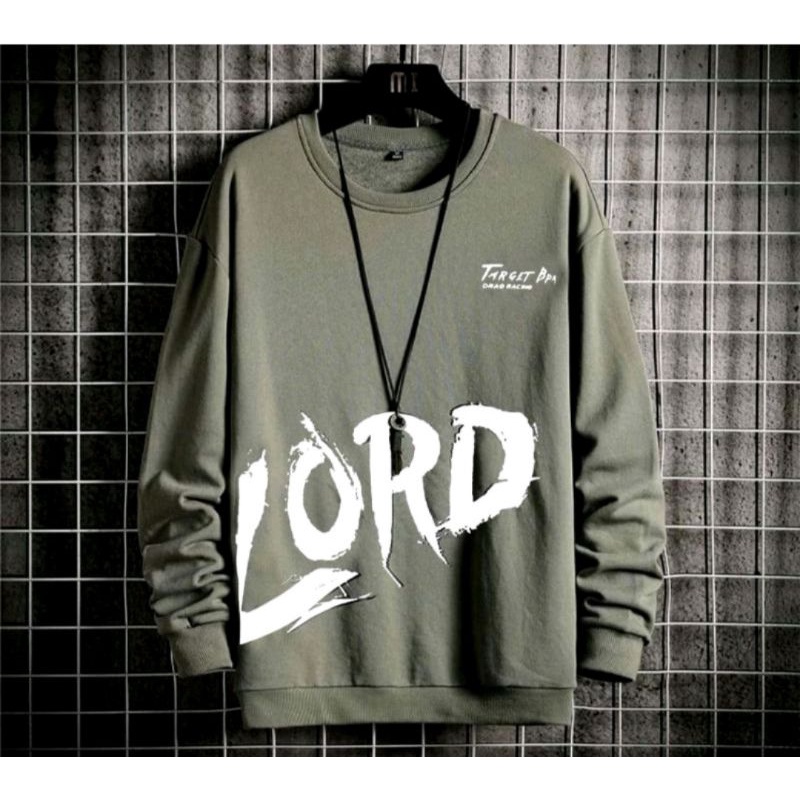 sweater crewneck pria termurah/crewneck lord/basic tebal