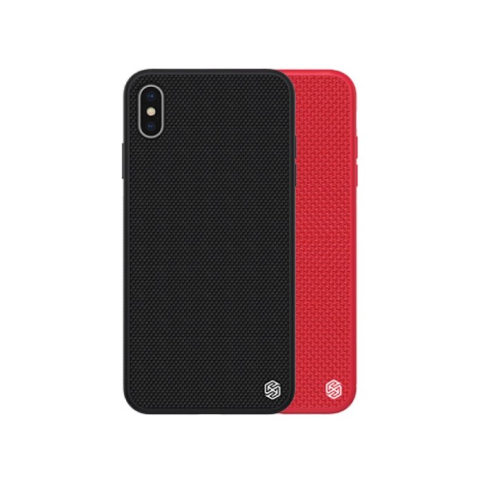 Hard Case iPhone XS Max Nillkin Textured Nylon Fiber Casing Original