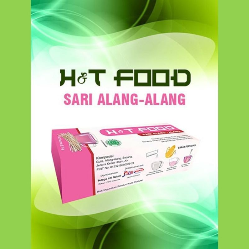 

H&T FOOD SARI ALANG ALANG, 5 Sachet, Ekstrak akar Alang -alang dan Secang