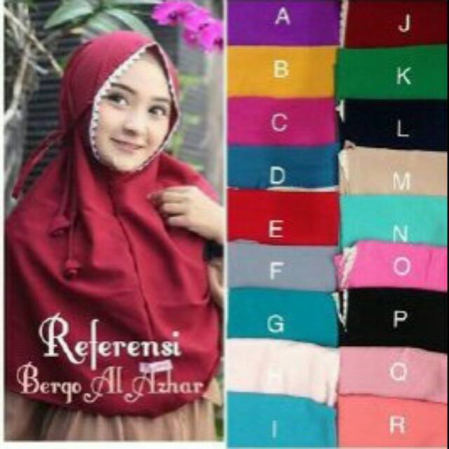 Hijab bergo Al-Azhar