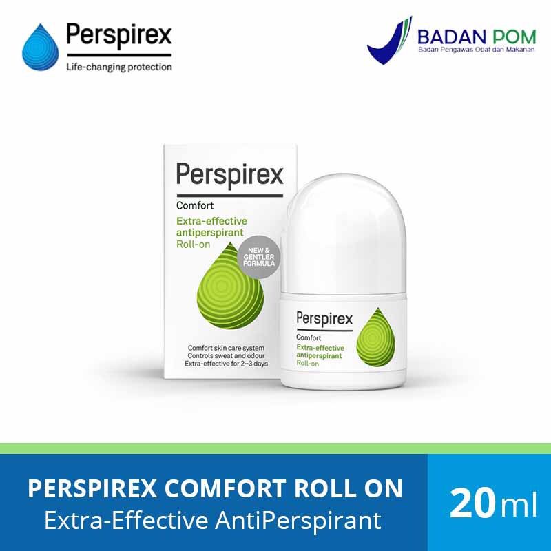 BPOM PERSPIREX Comfort Antiperspirant Deodorant Roll On - 20ml 20 ML