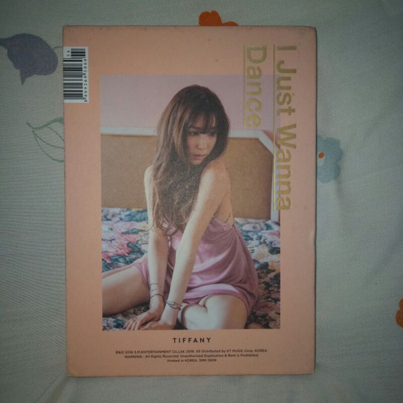Album Only Tiffany SNSD I Just Wanna Dance