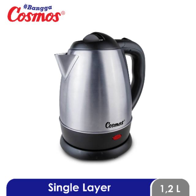 Cosmos CTL 618. Kettle Listrik Stainless Steel 1.2Liter. Baru&amp;Bergaransi