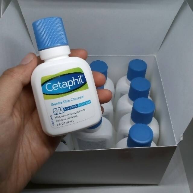 mini cetaphil face wash