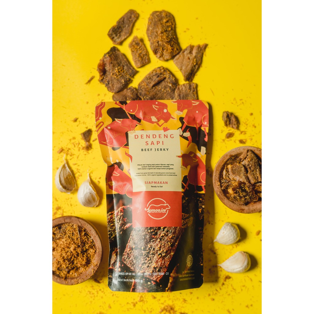 

Dendeng Sapi Crispy Siap Makan Lemooin