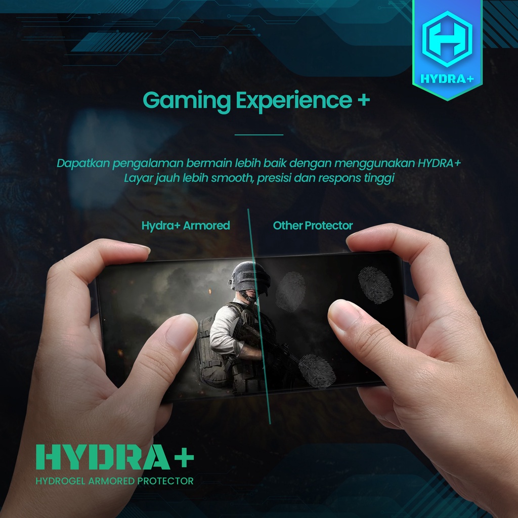 HYDRA+ Samsung A51 2019 - Anti Gores Hydrogel - Not Tempered Glass - Full-2