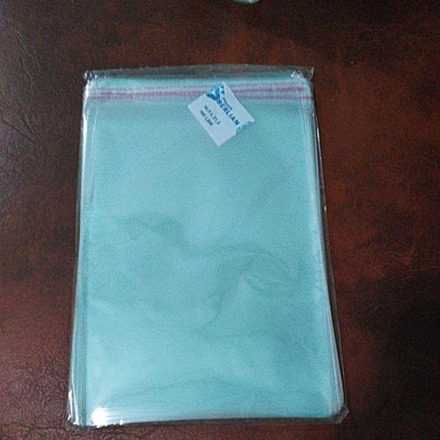 Plastik Opp 16 X 21,5 Cm 18 Mic 100lbr / Plastik Undangan / Plastik Jilbab
