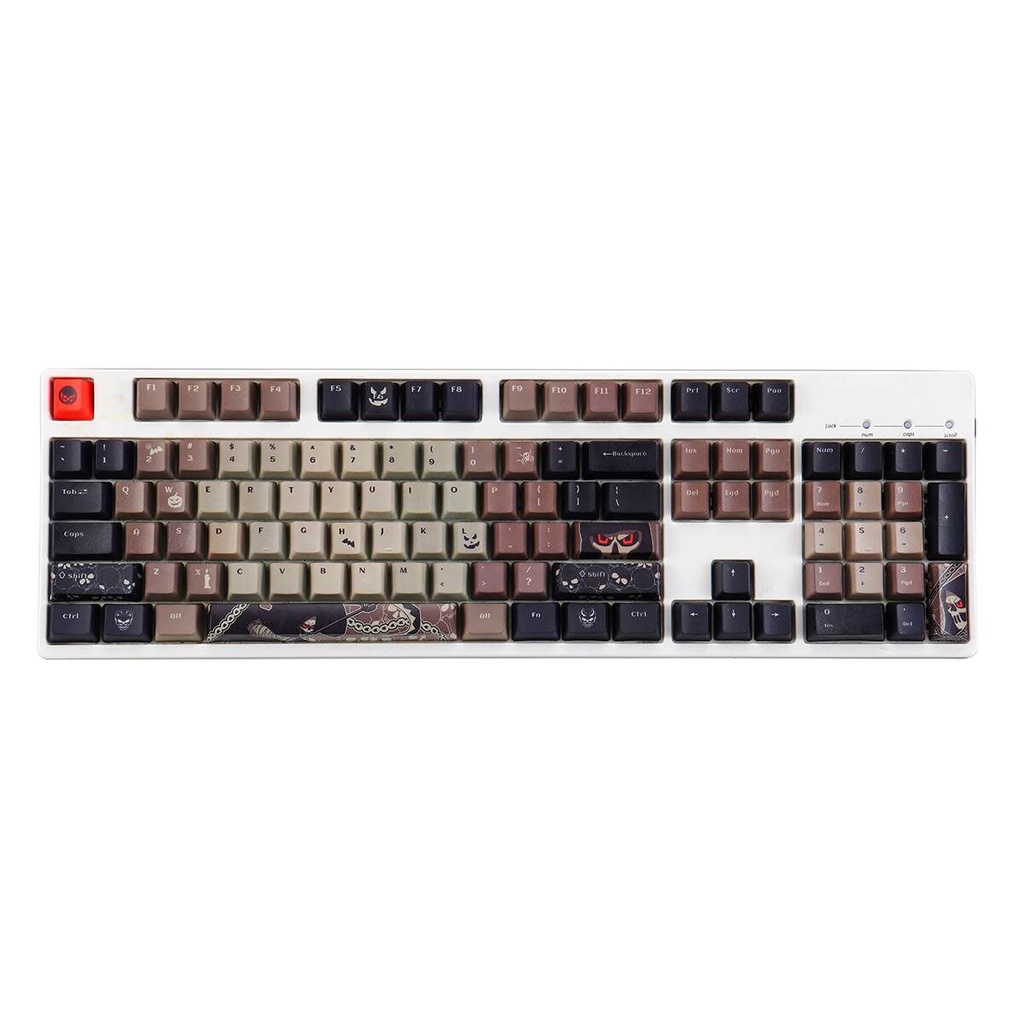 108 Tombol Pbt Lima Sisi Sublimasi Oem Dengan Penarik Kunci Untuk Keyboard Gaming Mekanik