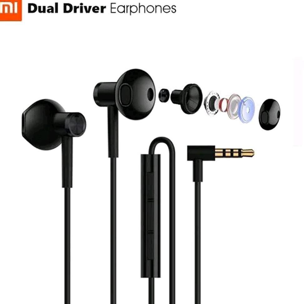 Handsfree Earphone Headset Xiaomi Piston MI Dual Hi-Res Audio