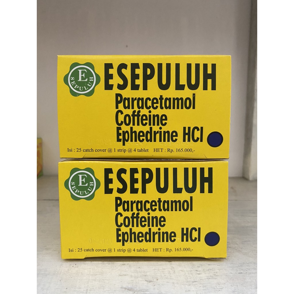 Esepuluh Box 25 Strip