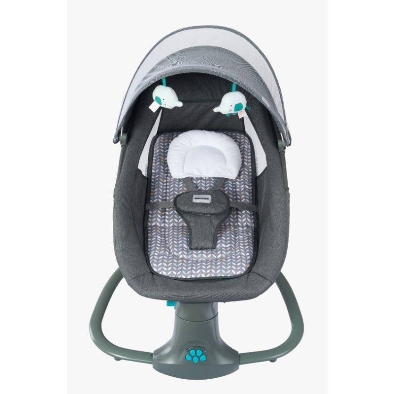Ayunan Otomatis Cocolatte Weeler Swing Snuggli BabyDoes Claptown-Claptown Leaf