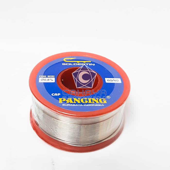 timah solder tin tinol tenol pancing 0.8mm 60/40 10meter