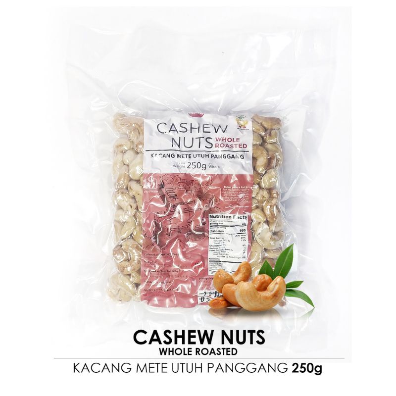 

KACANG METE PANGGANG ORGANIK (ROASTED CASHEW NUT) TIMURASA NON MSG GLUTEN FREE RENDAH LEMAK HALAL MUI