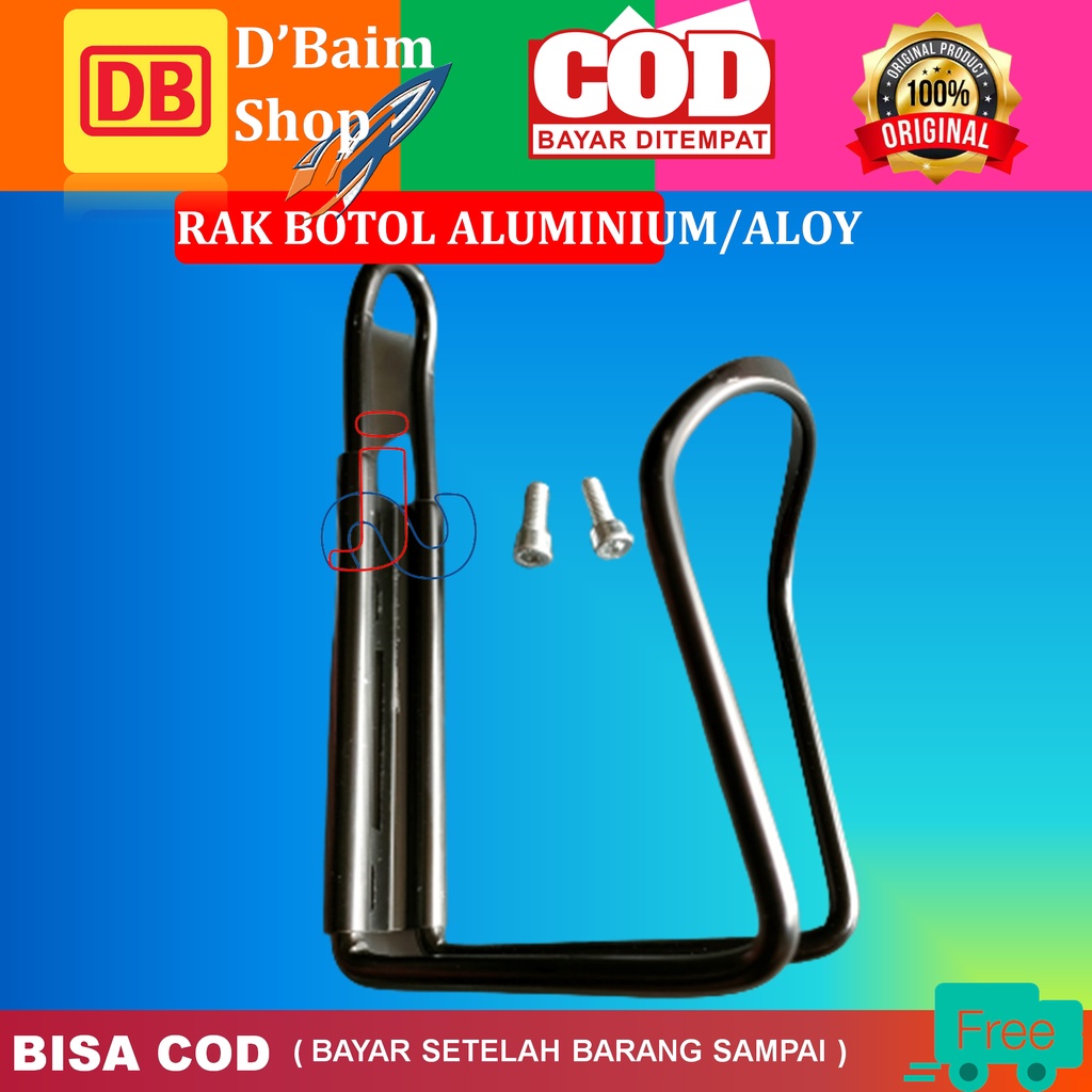 Rak Botol Sepeda Aluminium Aloy Berkualitas