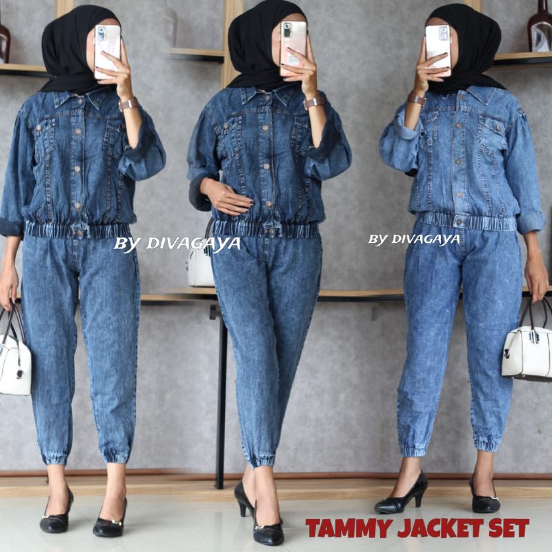 TAMMY JACKET SET / JACKET + CELANA JOGER
