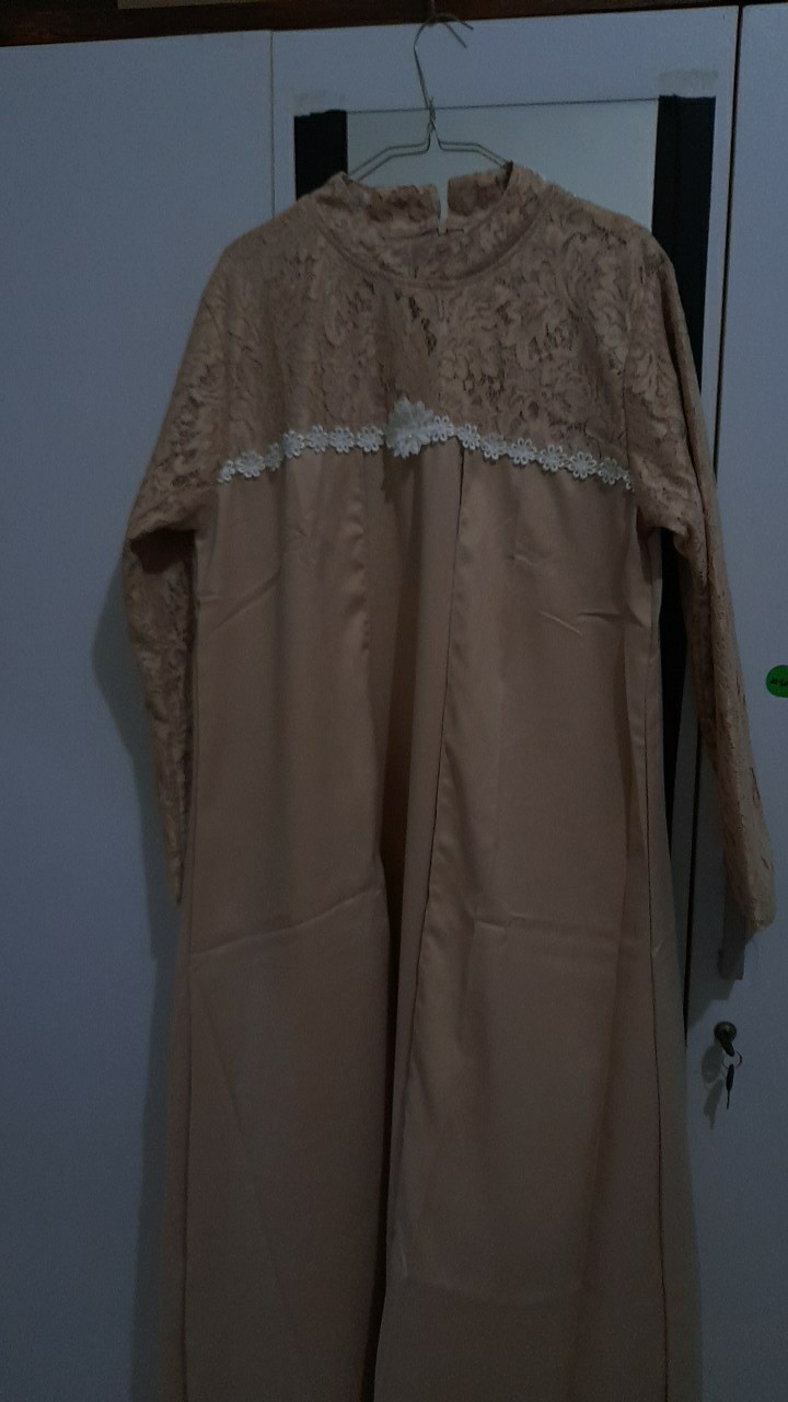 Gamis Lillian / Gamis Moscrepe Mix Brukat