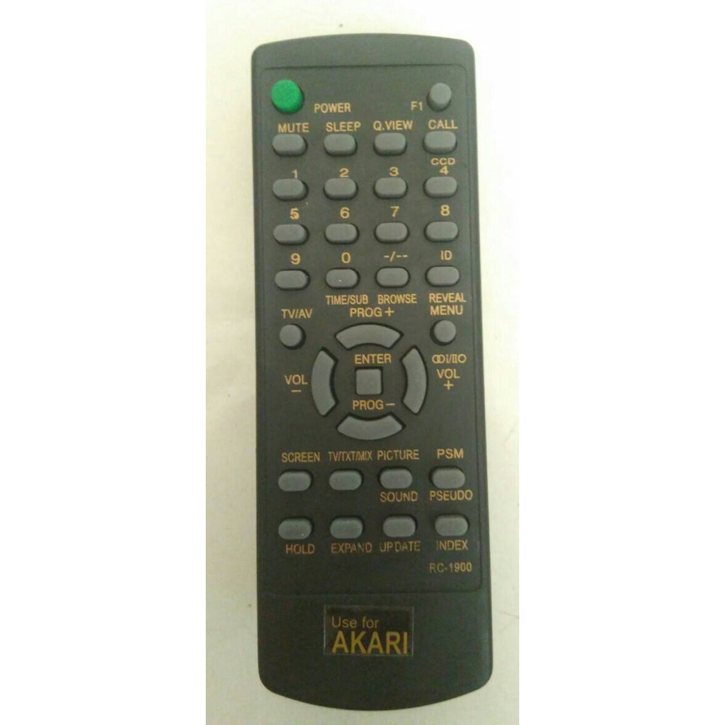 Remote TV Tabung AKARI / Remote TV khusus TV AKARI