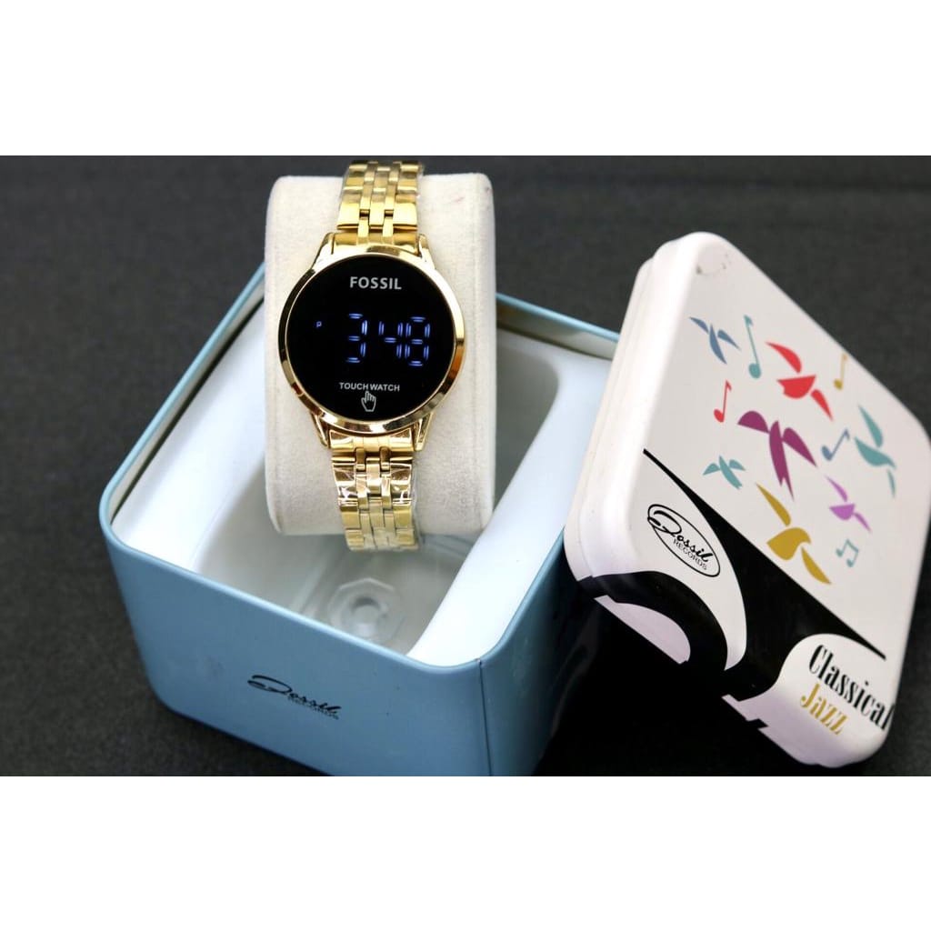 Grosiran Jam Tangan Wanita FI36100 LED Touch Screen Include Box Jam Tangan (COD)