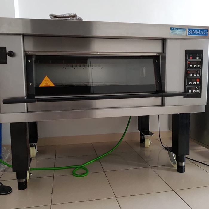 bisa COD oven gas 1 deck 2 tray sinmag termurah
