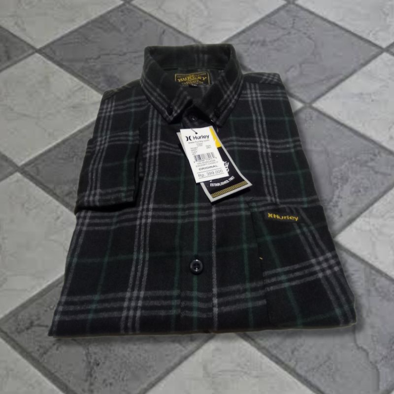 Kemeja Flanel Pria Lengan Panjang Slim Fit / Kemeja Kerja Kantor / Kemaja Garis Kotak Distro-Flanel 714