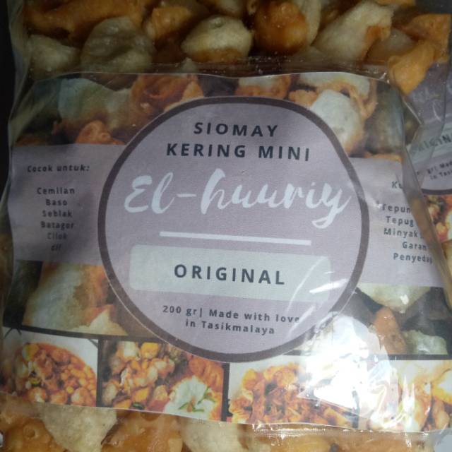 

Siomay Kering Mini Original