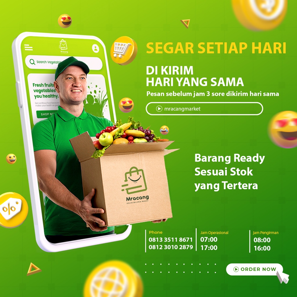 Jeruk Nipis Berat 100gr - Sayuran Segar