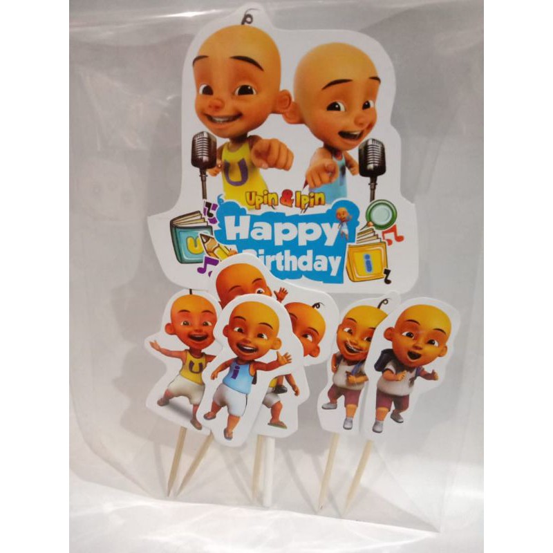 Topper Cake Upin Ipin