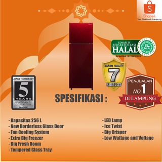 Jual Kulkas Sharp Sj Xg Lemari Es Pintu Garansi Resmi Sharp