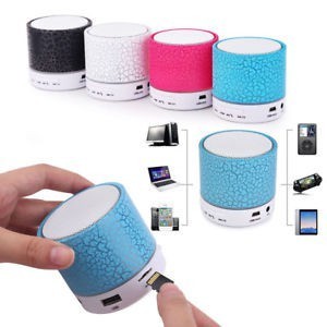 WBS A9 Bluetooth Speaker Mini led Portable Wireless Speaker BA SS086-4