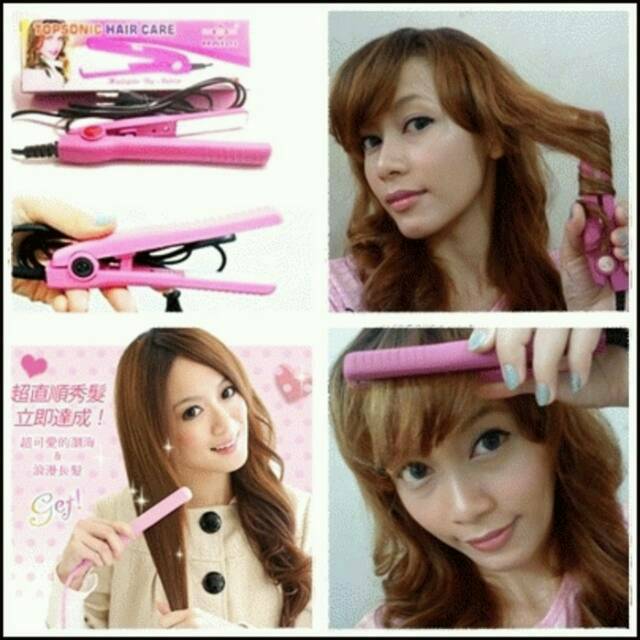 Catok mini Haidi - Catok SUPER PORTABLE NANO HAIR - CATOK ION - CATOK CURLY - BLOW RAMBUT