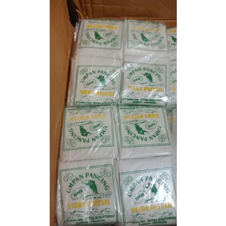Umpan pancing 1sachet yuri 101 202 303 404 ikan mas tepung pandan dan putih wangi